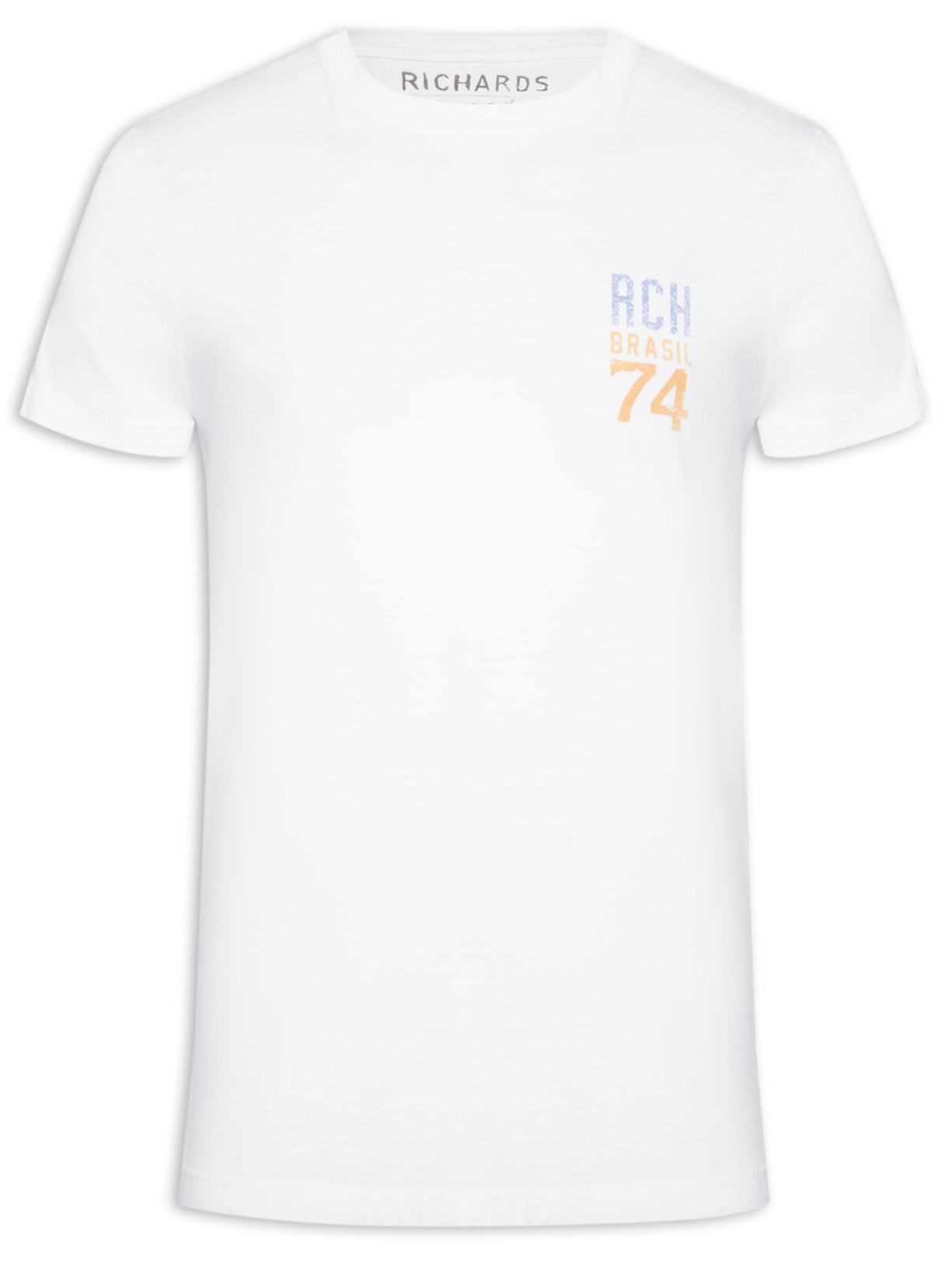 Camiseta Masculina Brasil Cup - Branco