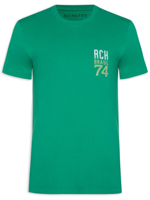 Camiseta Masculina Brasil Cup - Verde