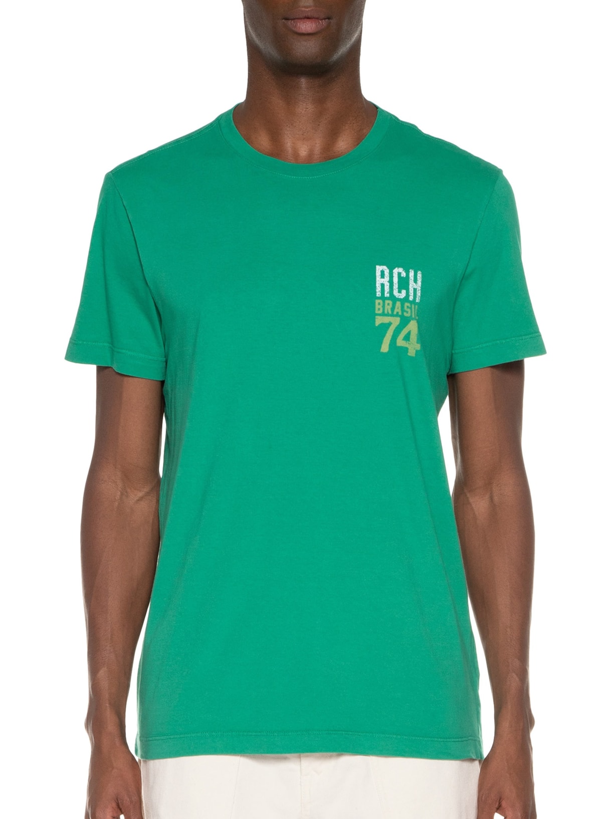 Camiseta Masculina Brasil Cup Verde Richards