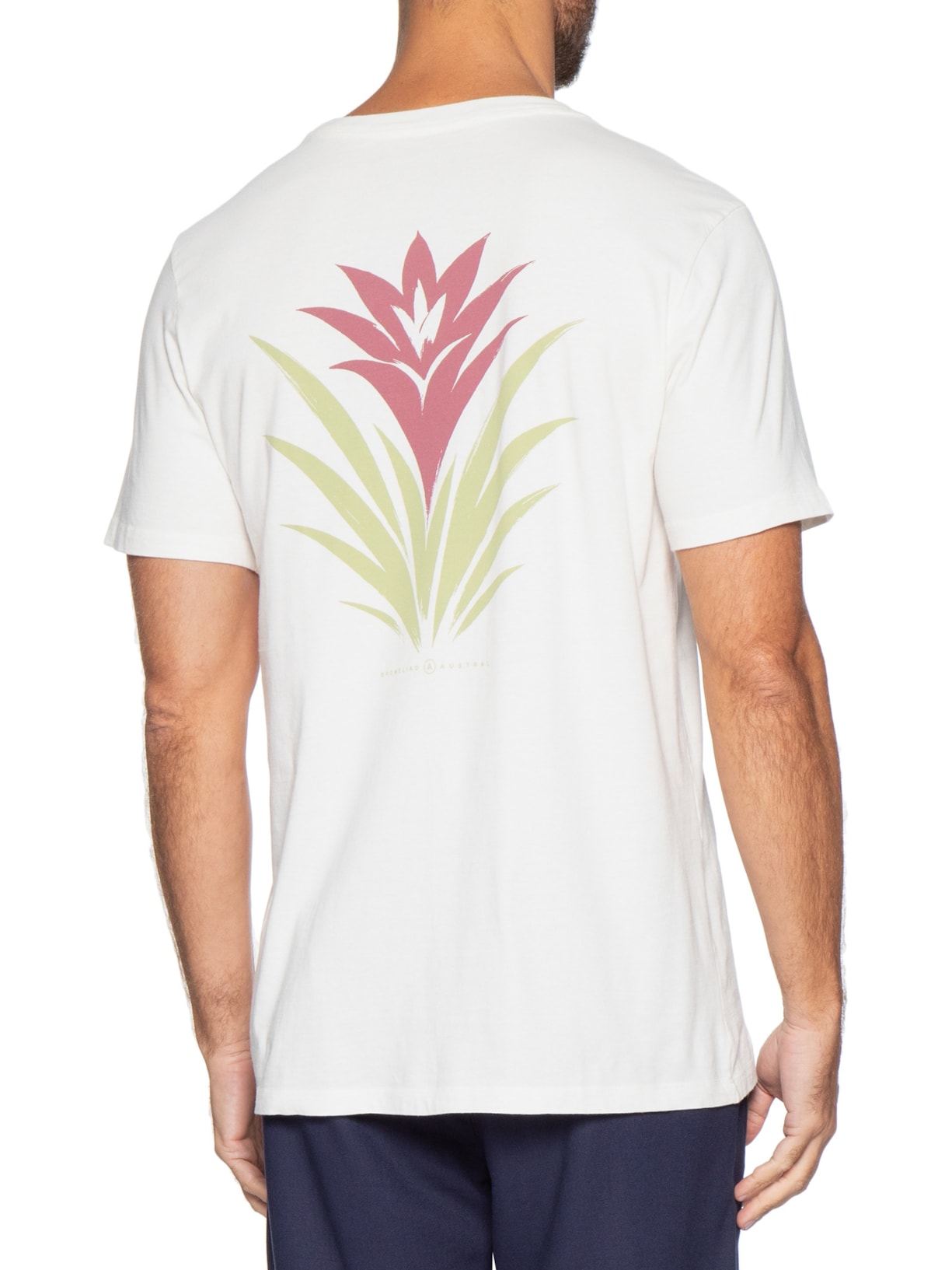 Camiseta Masculina Bromelia II Branco Austral