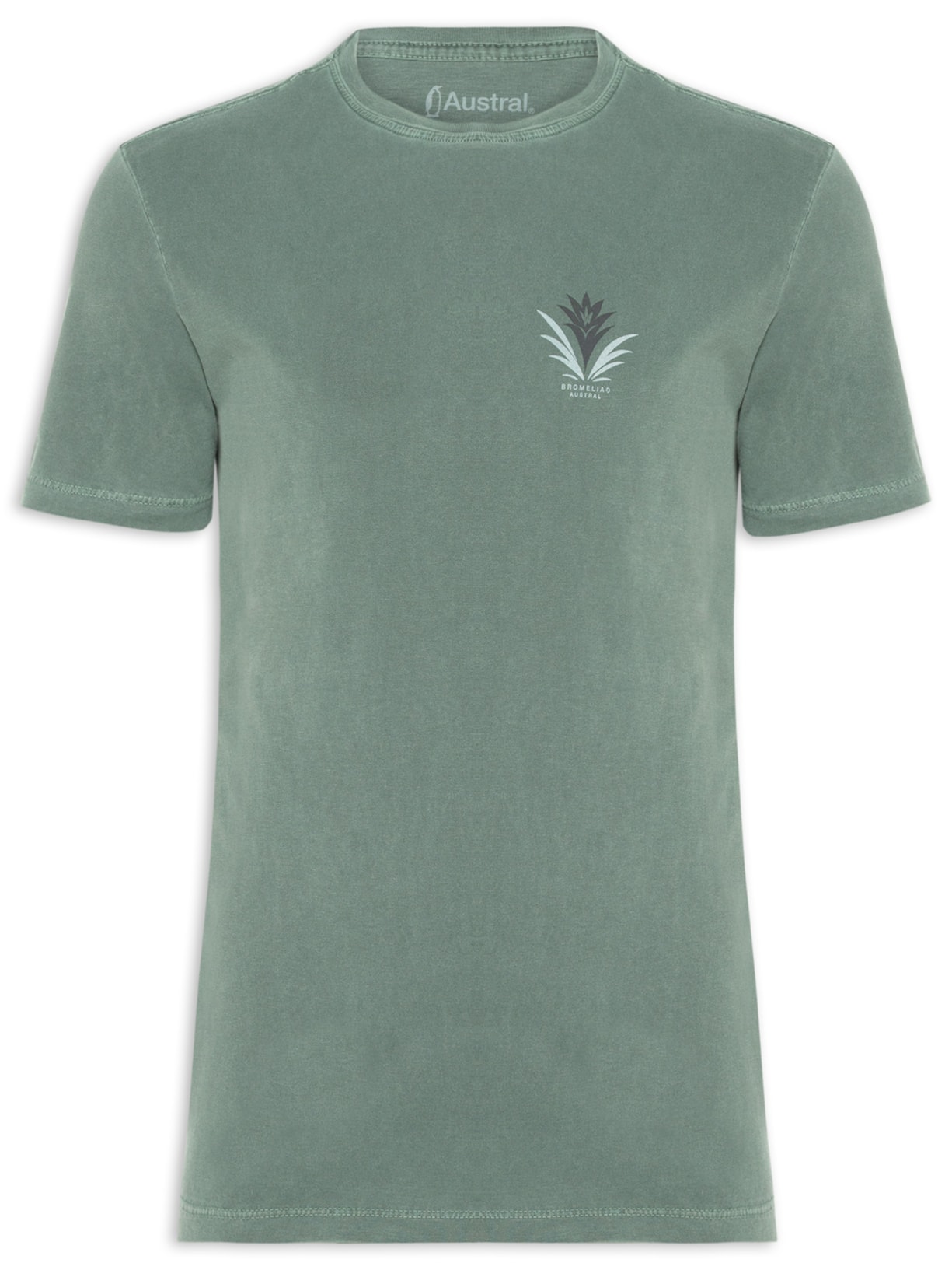Camiseta Masculina Bromélia II - Verde