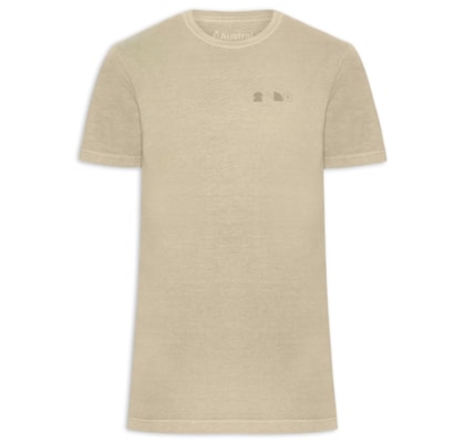 Camiseta Masculina Bugio - Bege