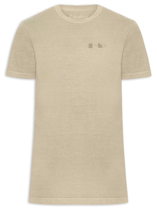 Camiseta Masculina Bugio - Bege