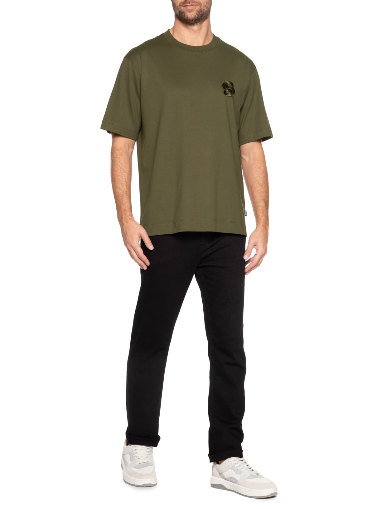 Camiseta Masculina C-Tames 23 Verde Boss