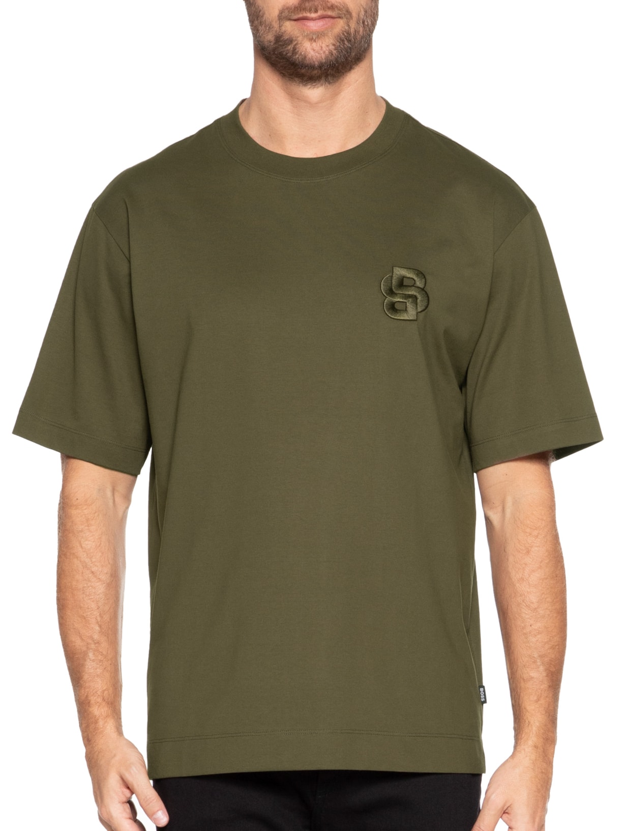Camiseta Masculina C-Tames 23 Verde Boss