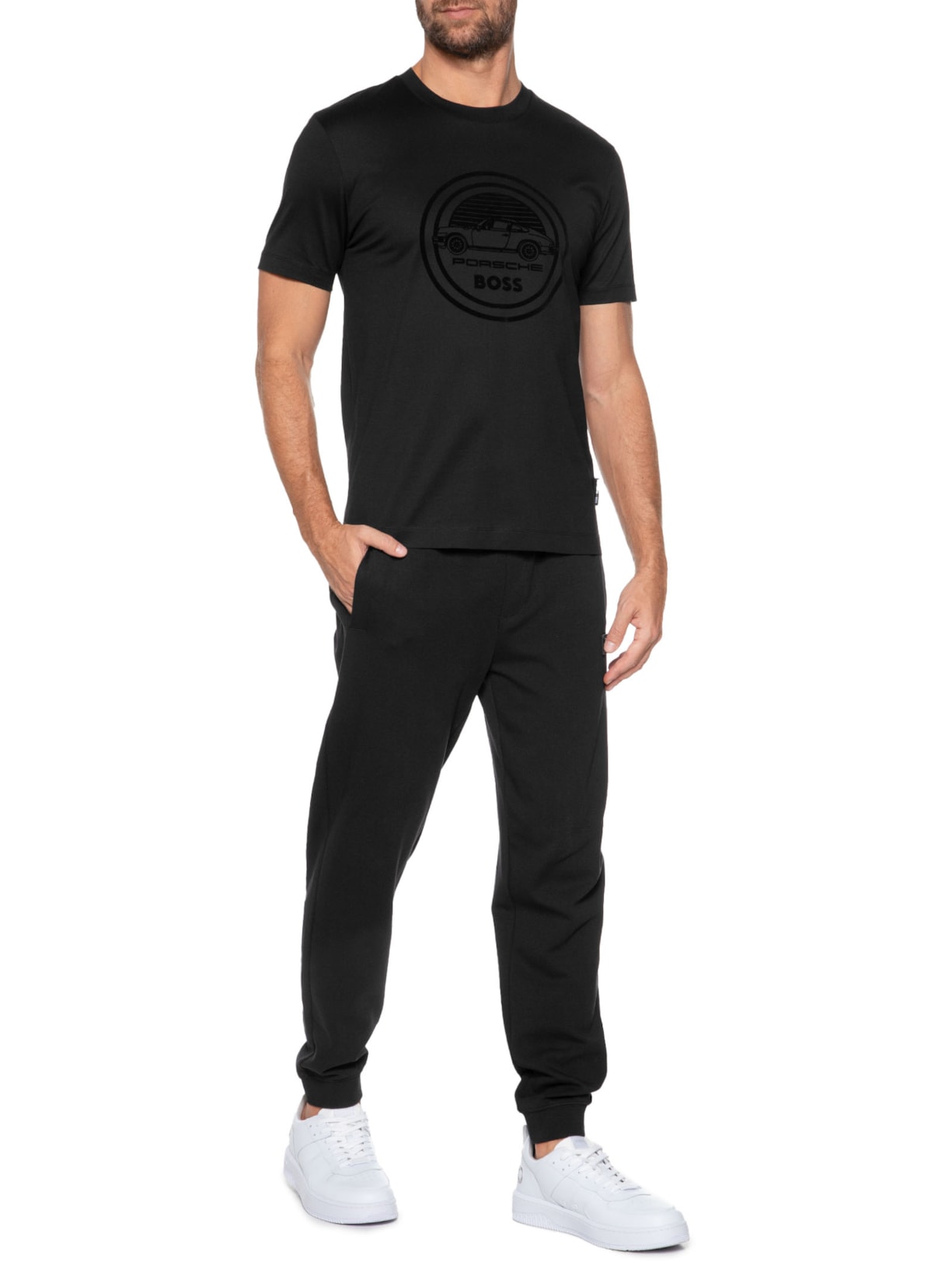 Thompson Roupas T-shirt Masculina C-thompson - Boss - Preto