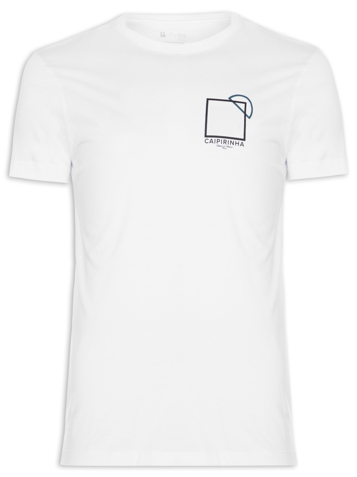 Camiseta Masculina Caipirinha - Branco