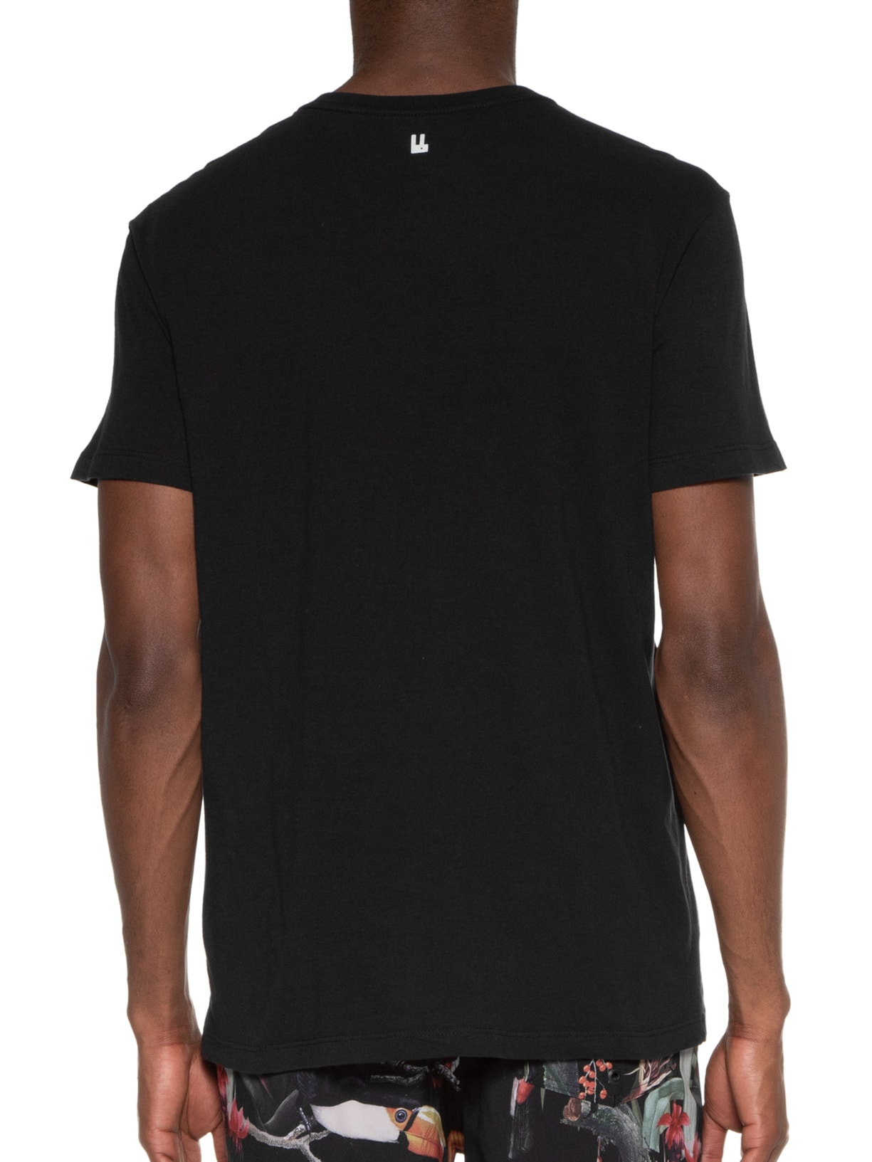 Camiseta Masculina Caipirinha Geométrica Preto Foxton