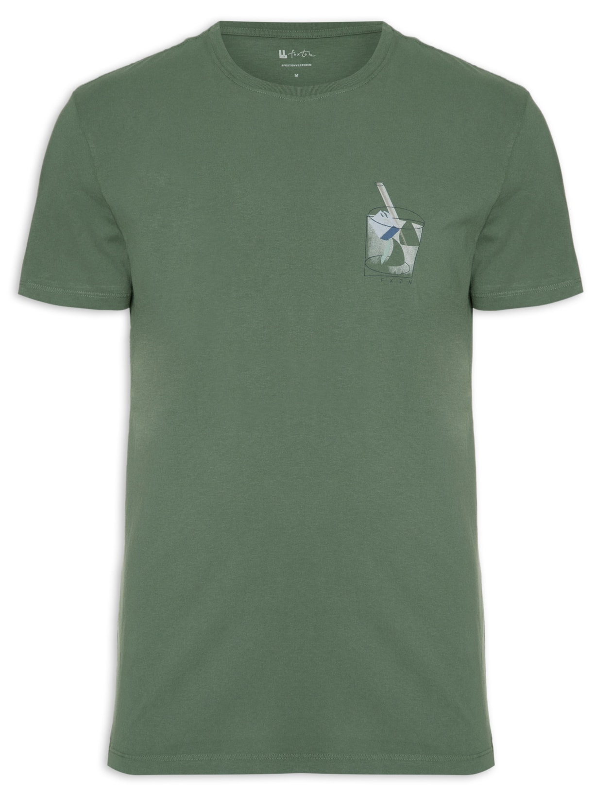 Camiseta Masculina Caipirinha New - Verde