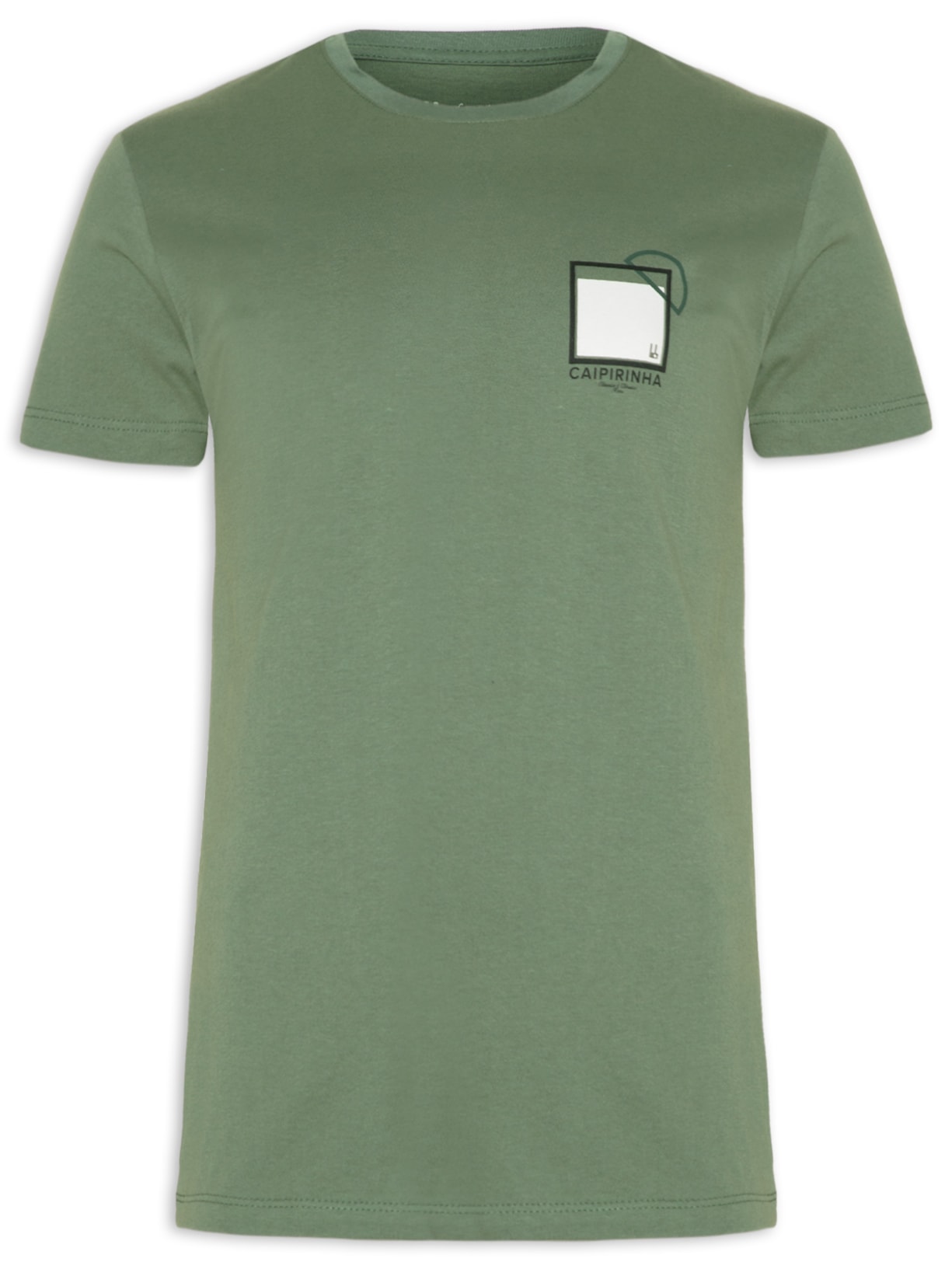 Camiseta Masculina Caipirinha Verde Foxton