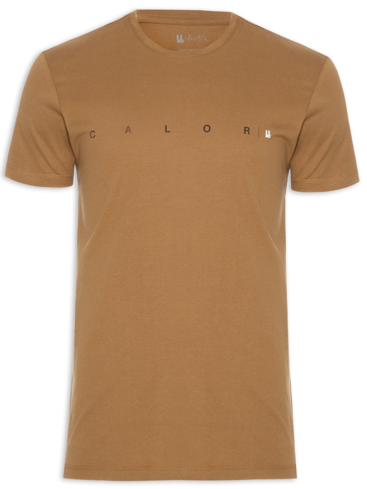 Camiseta Masculina Calor - Bege