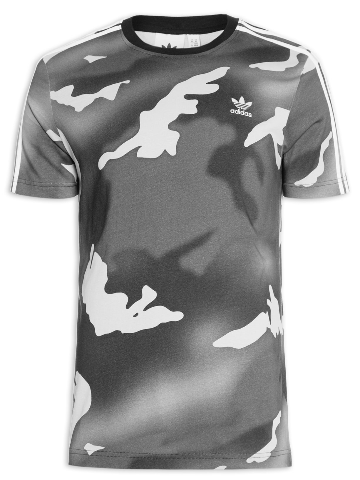 Camiseta Masculina Camoaop - Cinza