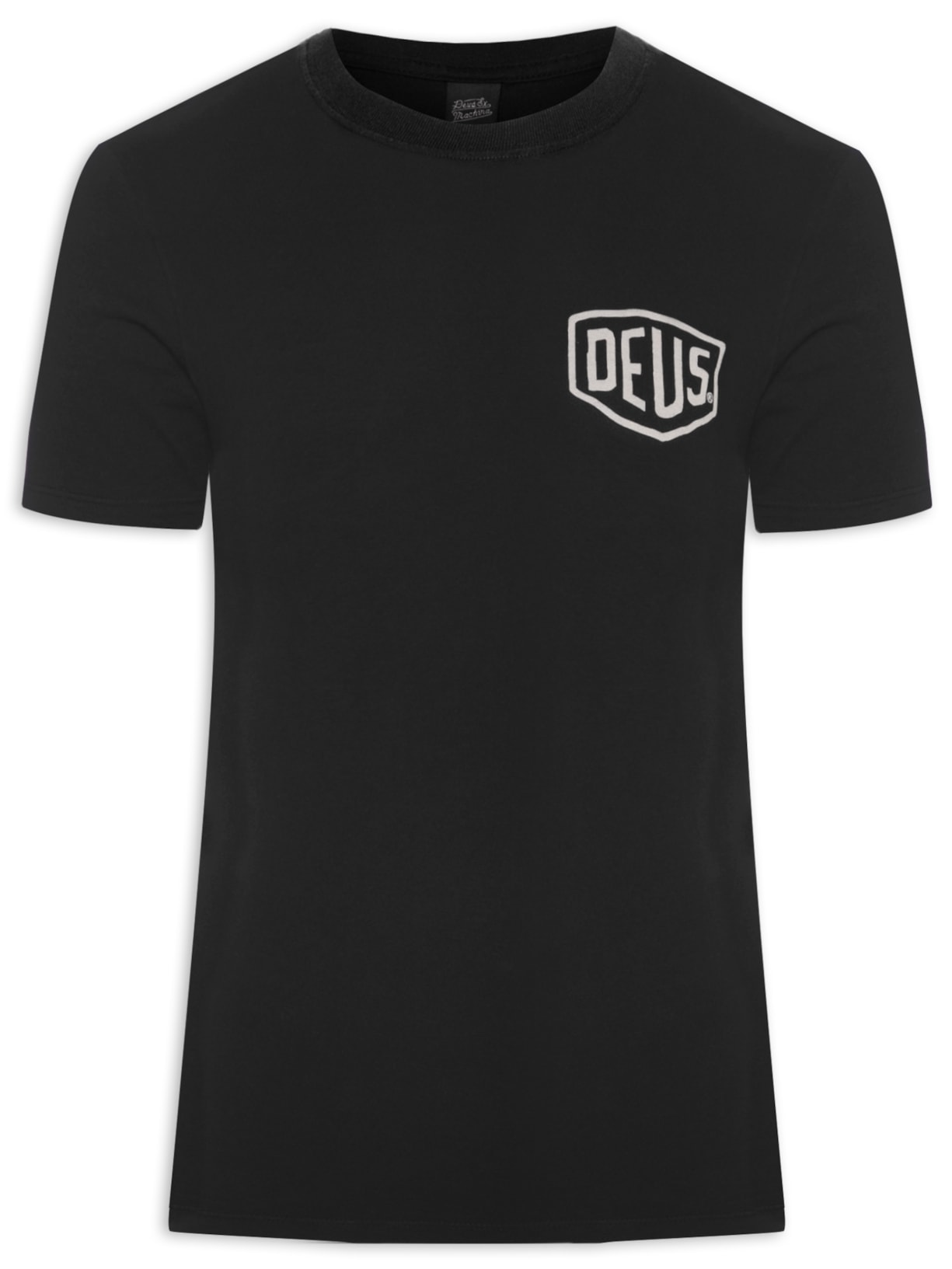 Camiseta Masculina Camperdown Address - Preto