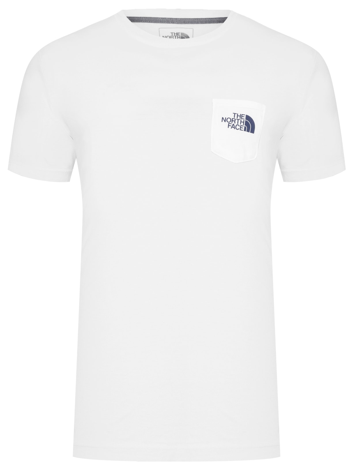 Camiseta Masculina Camping Notes Pocket Tee Branco The North Face