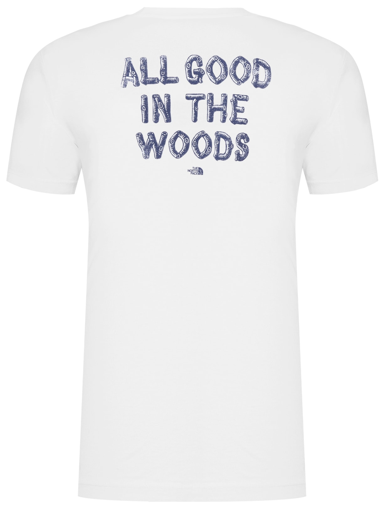 Camiseta Masculina Camping Notes Pocket Tee Branco The North Face