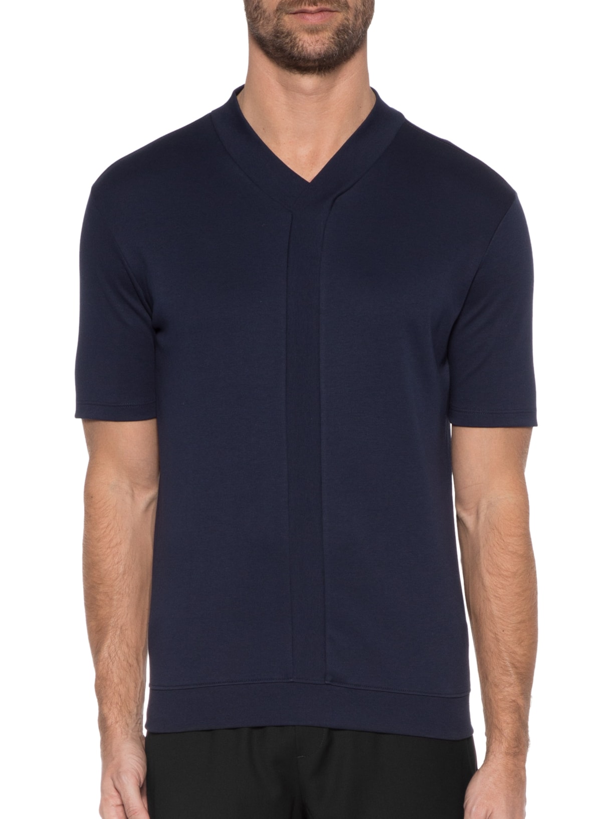 Camiseta Masculina Canelada Azul Ricardo Almeida