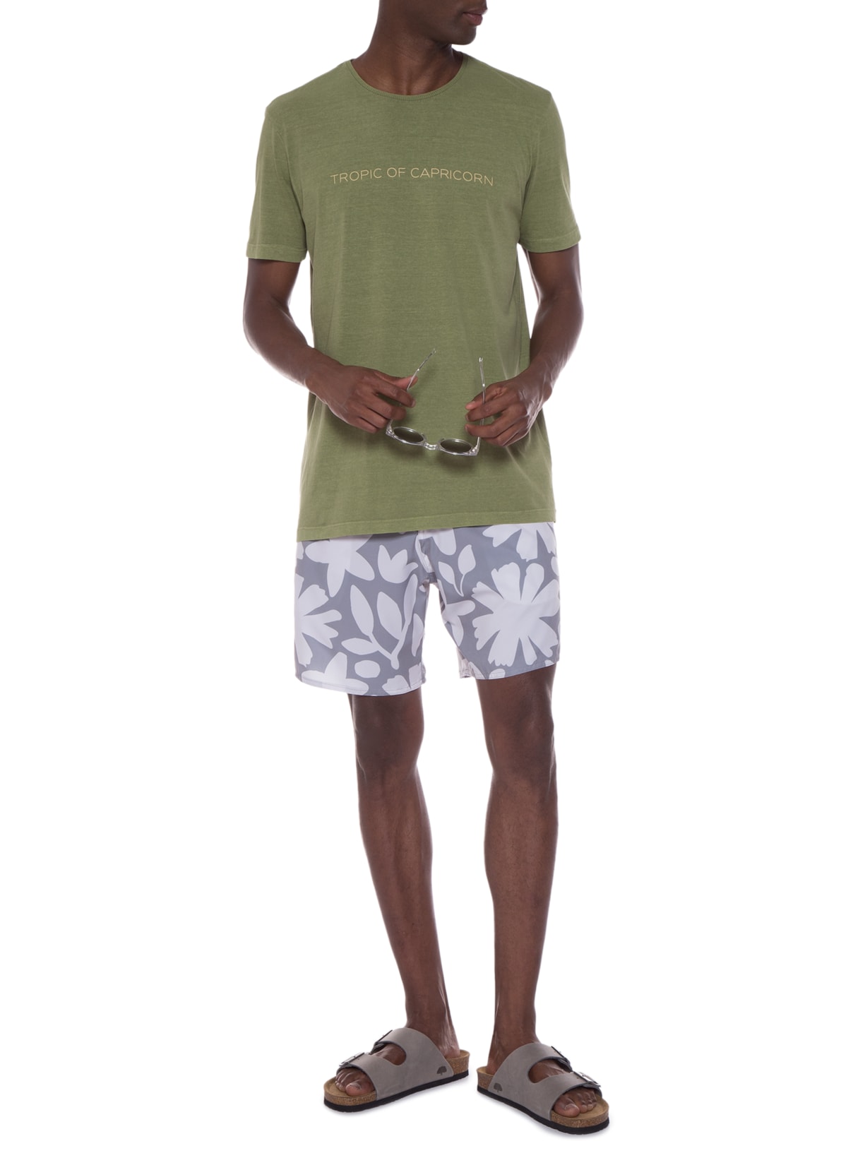 Camiseta Masculina Capricórnio Verde Kour