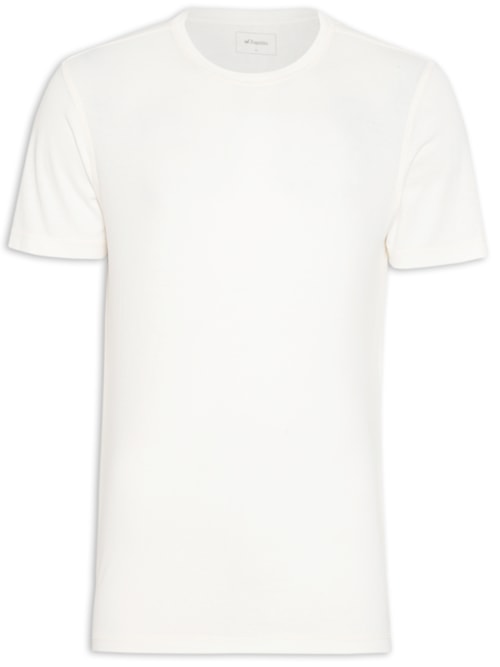 Camiseta Masculina Carambola Aquarela - Branco