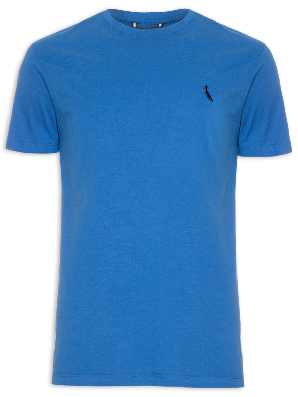 Camiseta Masculina Careca - Azul