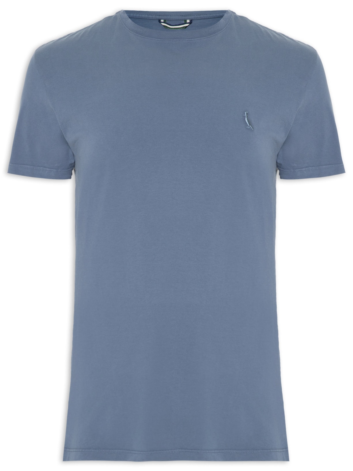 Camiseta Masculina Careca - Azul