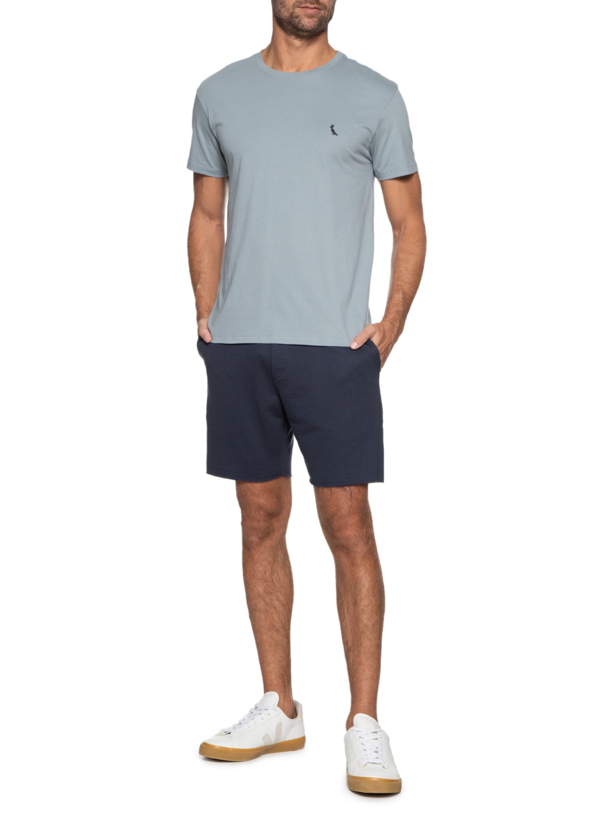 Camiseta Masculina Careca Azul  Reserva