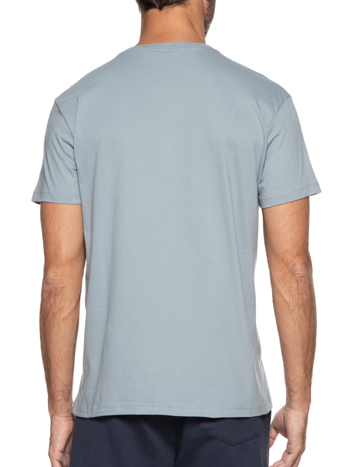 Camiseta Masculina Careca Azul  Reserva