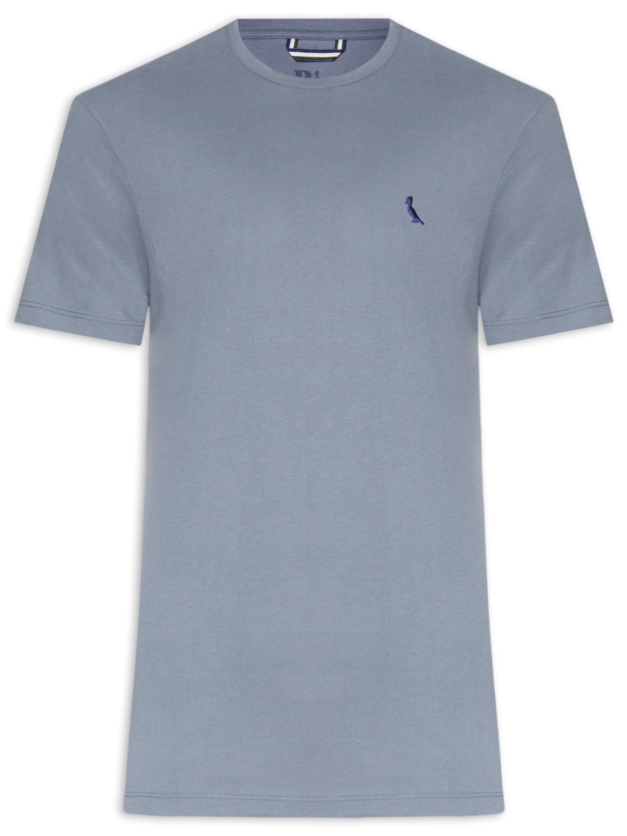 Camiseta Masculina Careca - Azul