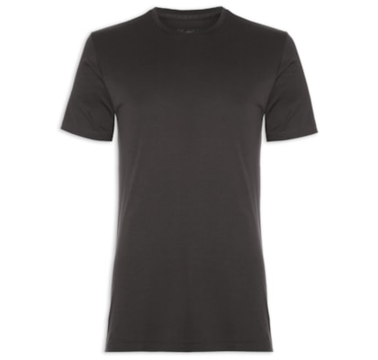 Camiseta Masculina Careca - Cinza