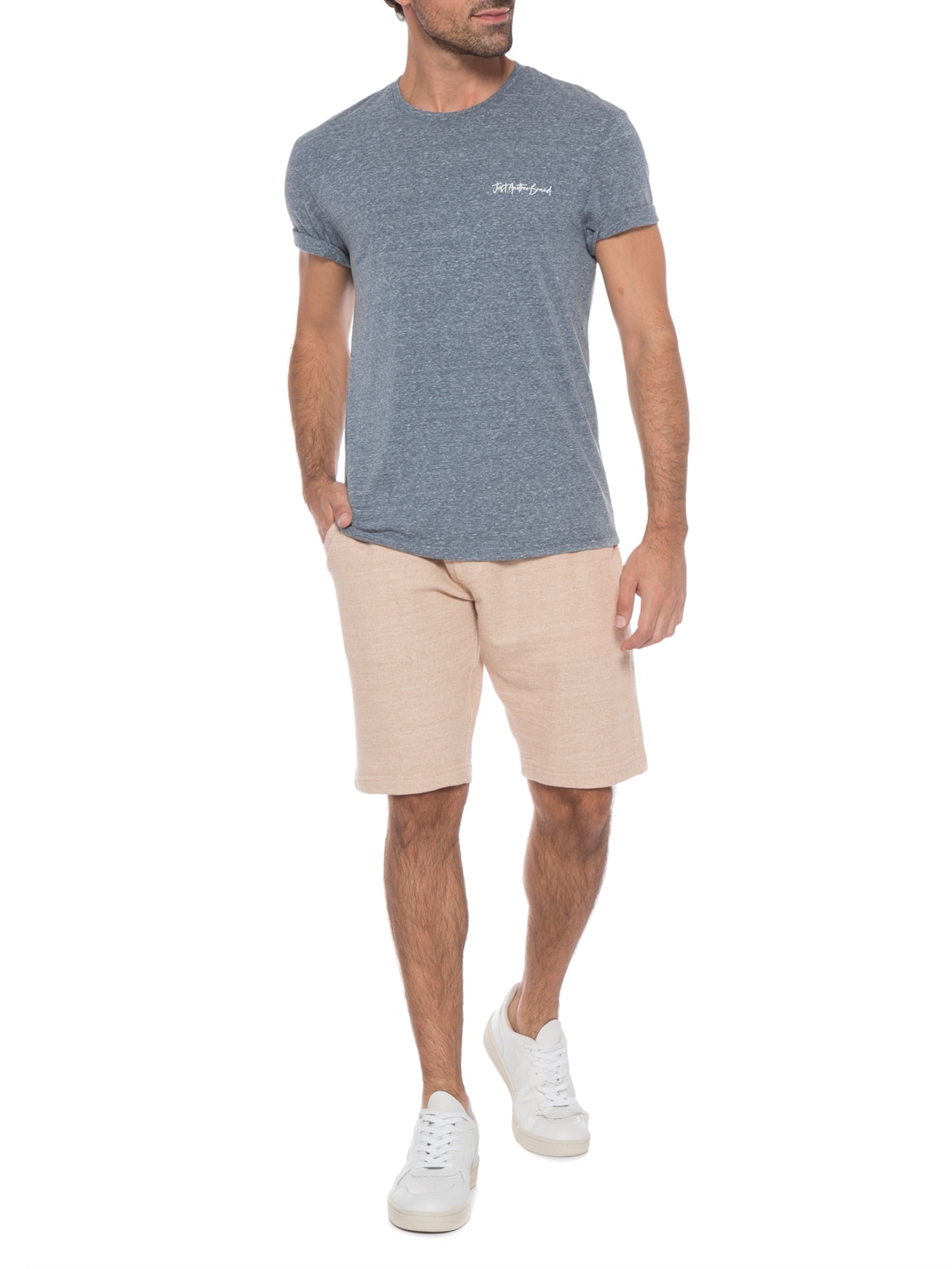 Camiseta Masculina Careca Snow Azul Jab