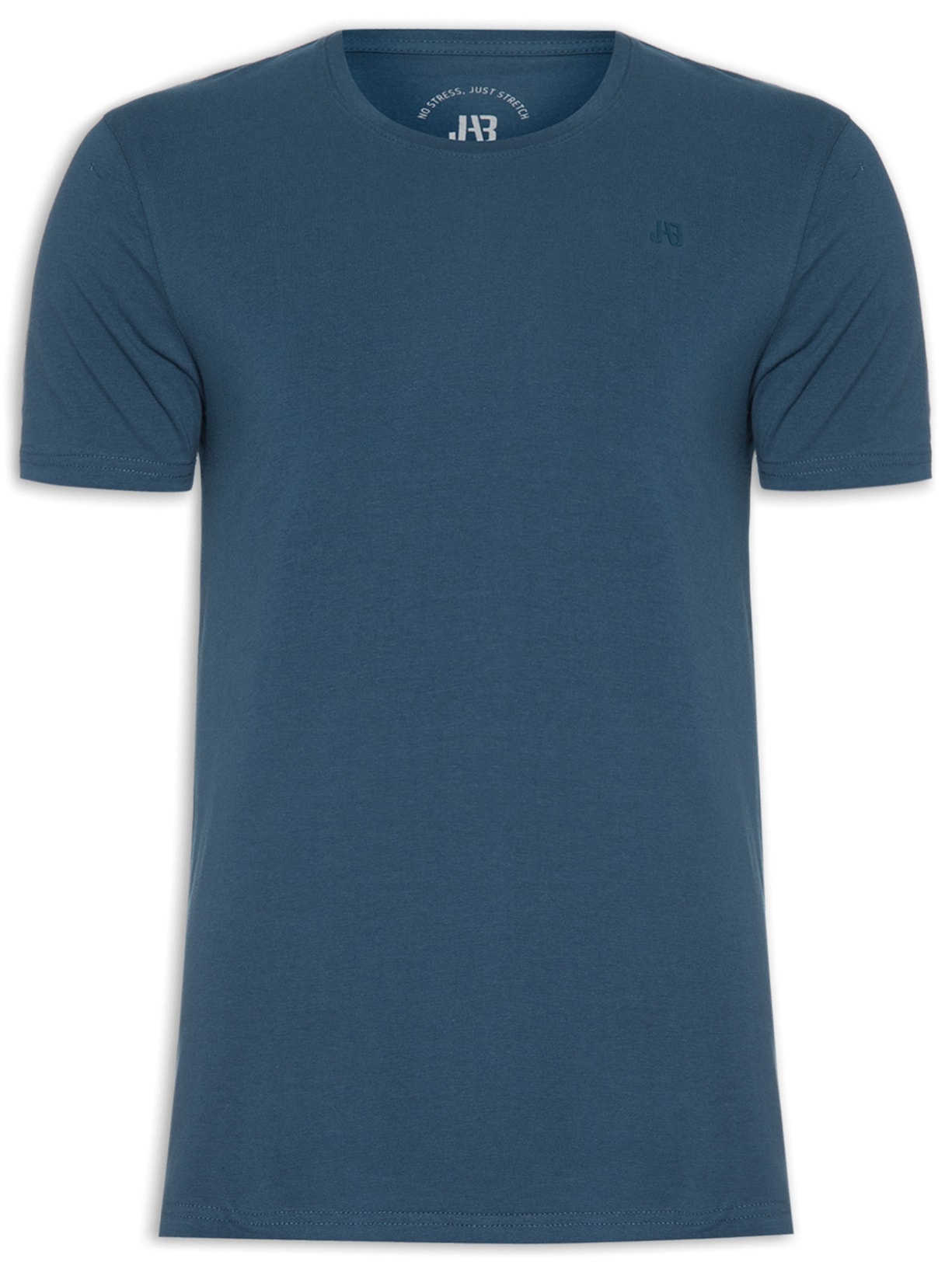 Camiseta Masculina Careca Stretch - Azul