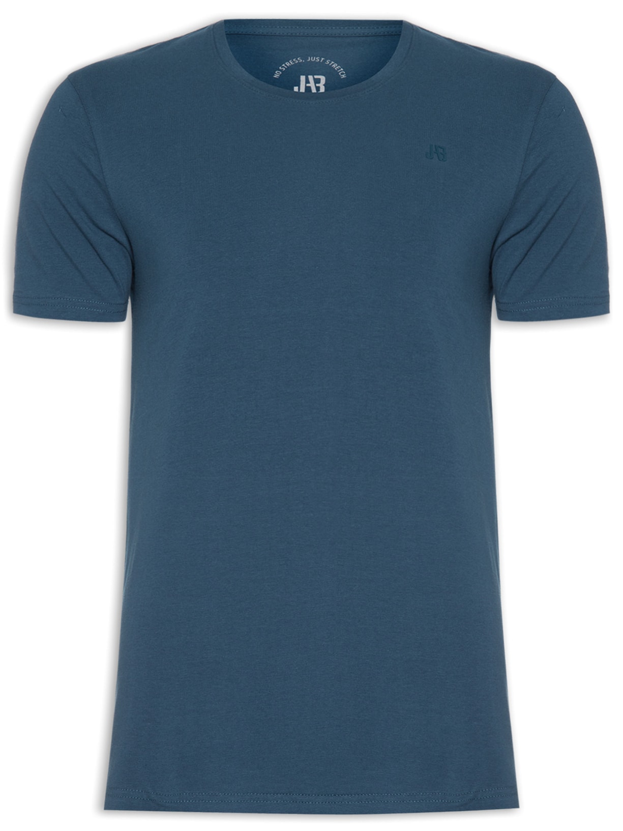Camiseta Masculina Careca Stretch - Azul