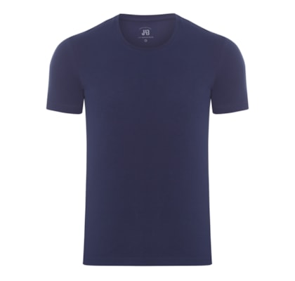 Camiseta Masculina Careca Stretch - Azul