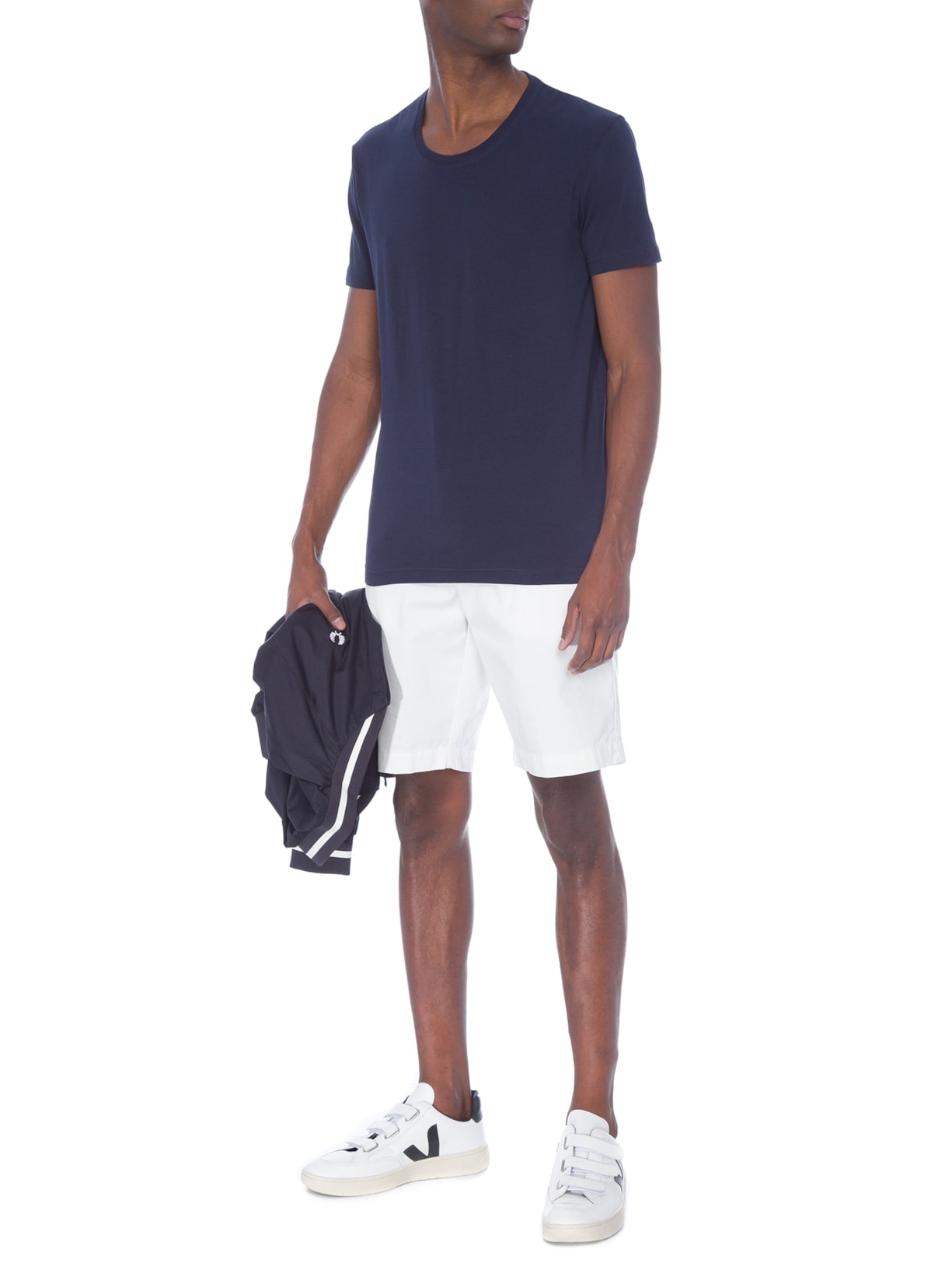 Camiseta Masculina Careca Stretch Azul Jab