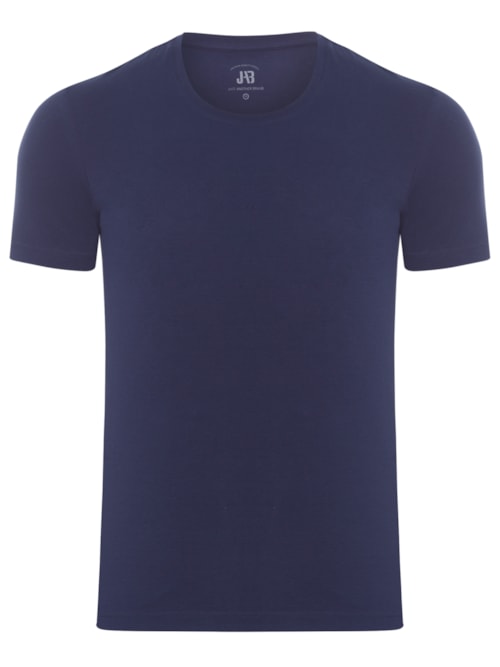 Camiseta Masculina Careca Stretch - Azul