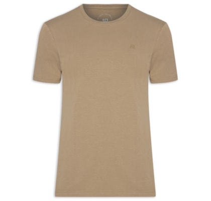 Camiseta Masculina Careca Stretch - Bege