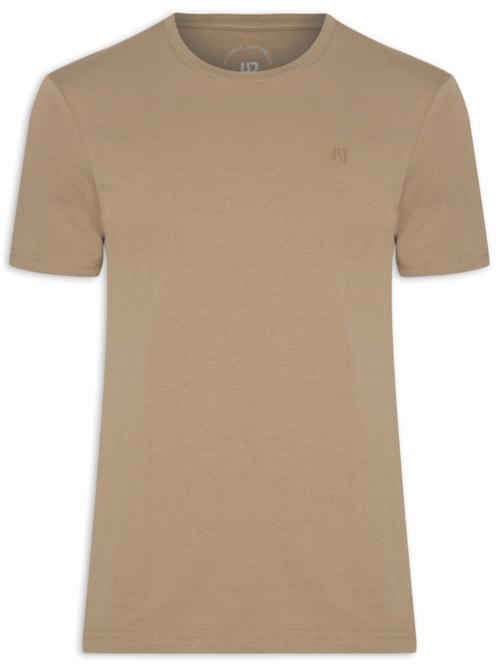 Camiseta Masculina Careca Stretch - Bege