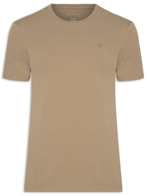 Camiseta Masculina Careca Stretch - Bege