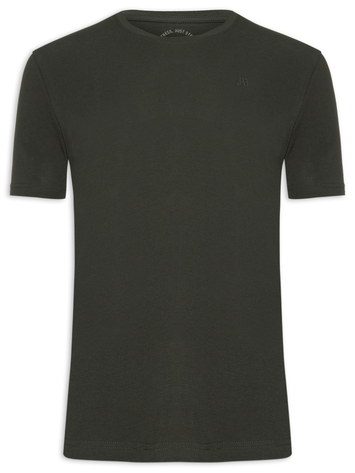 Camiseta Masculina Careca Stretch - Marrom