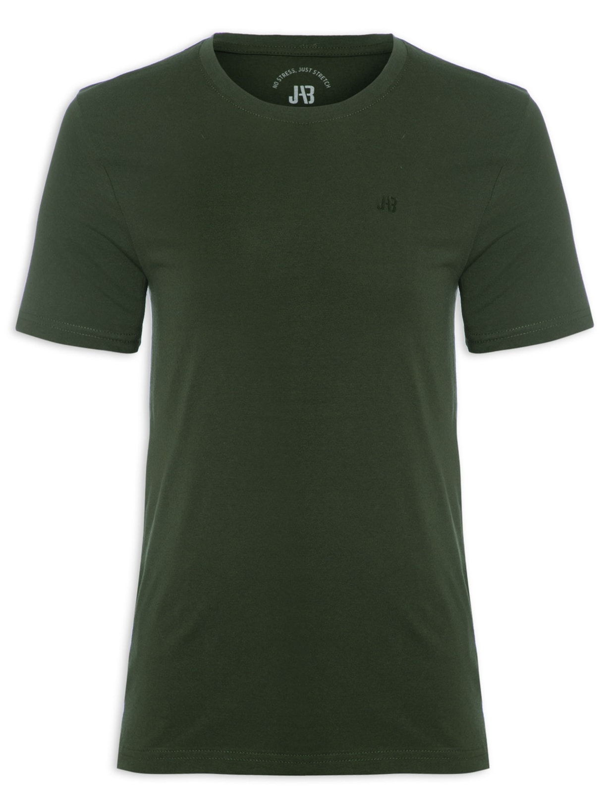Camiseta Masculina Careca Stretch - Verde
