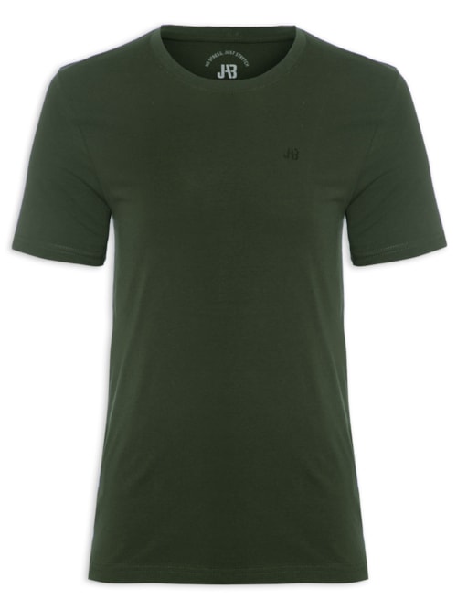 Camiseta Masculina Careca Stretch - Verde