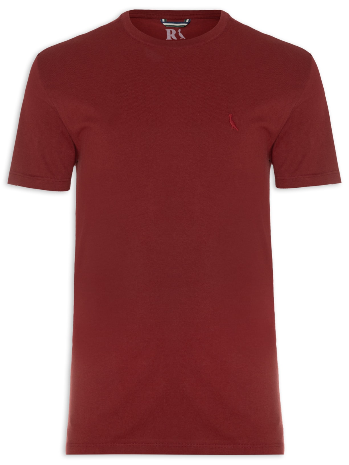 Camiseta Masculina Careca - Vermelho