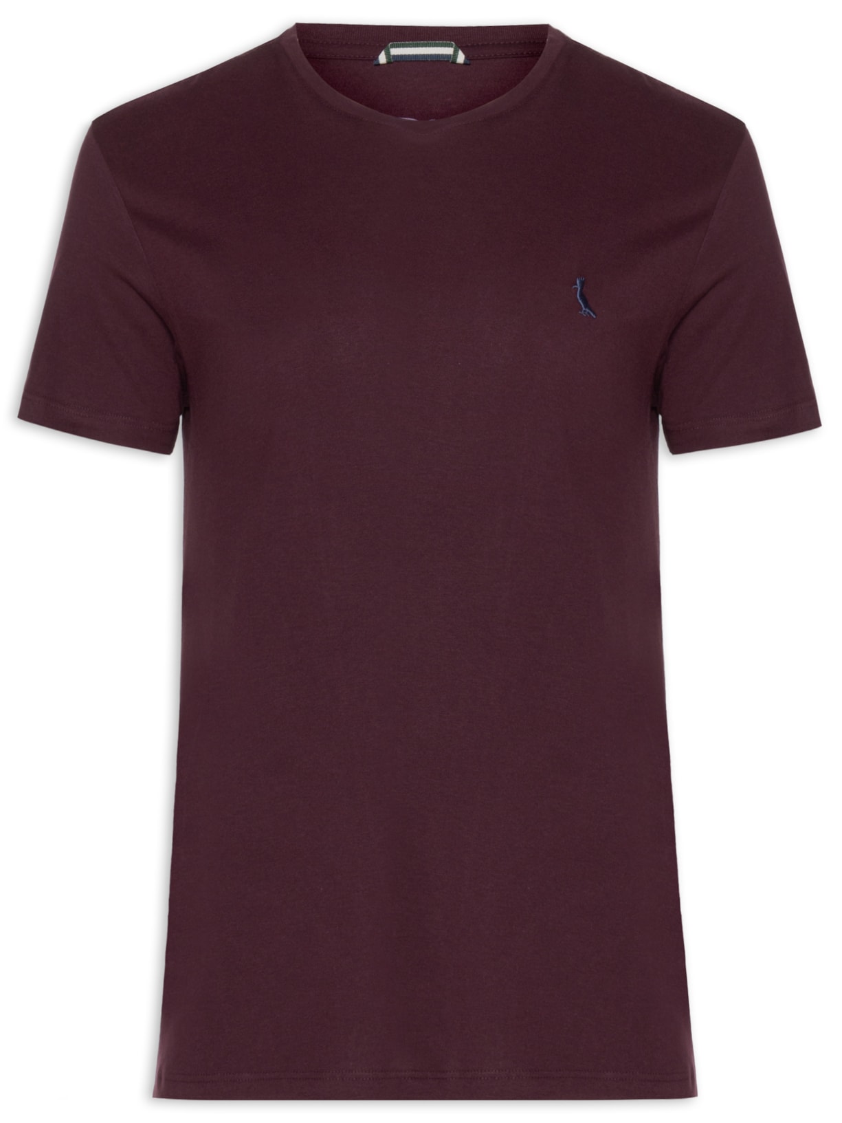 Camiseta Masculina Careca - Vinho