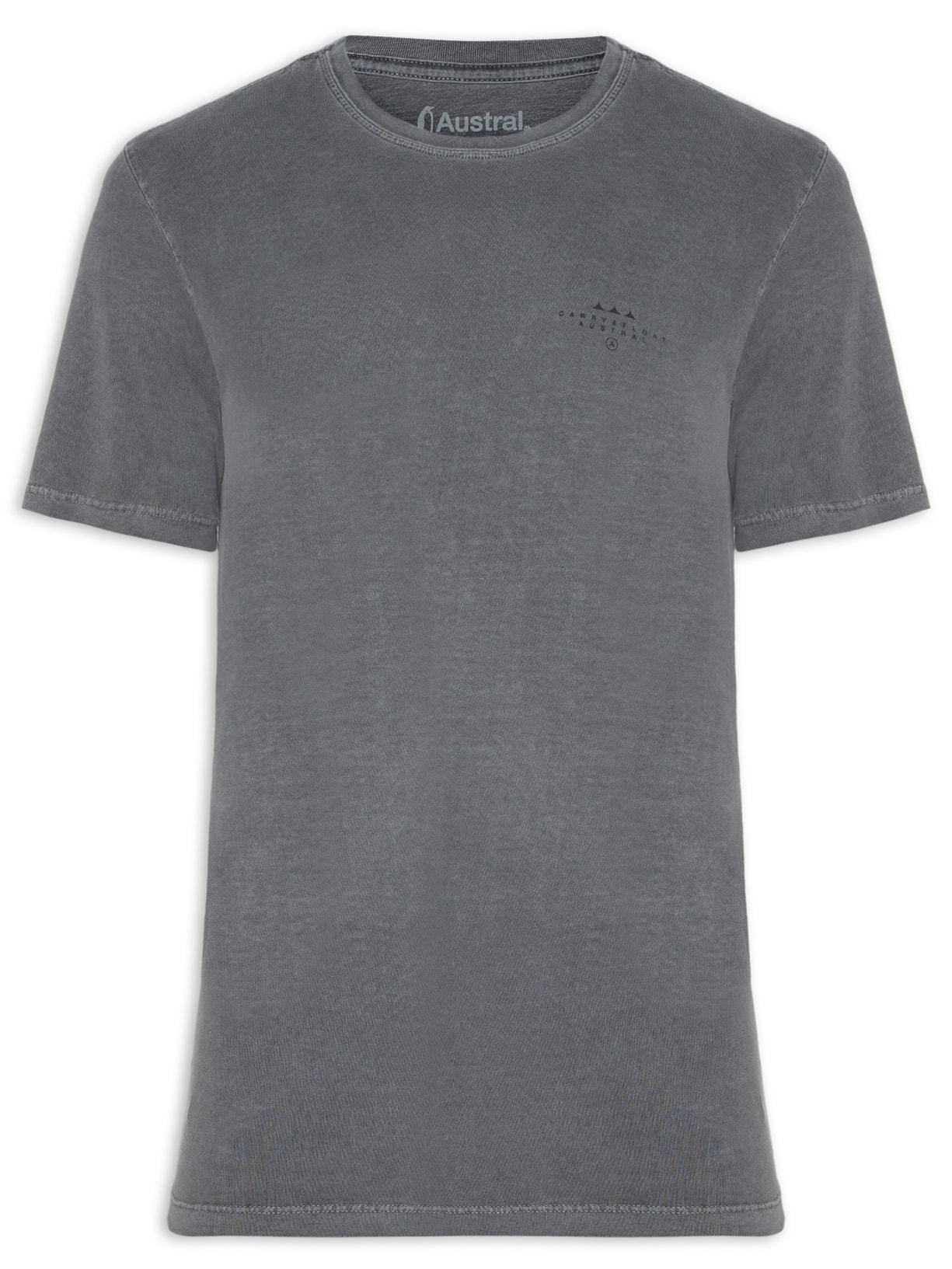 Camiseta Masculina Carry - Cinza