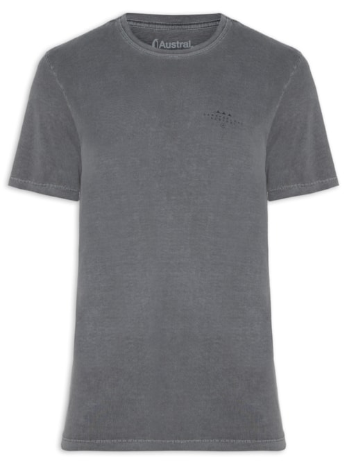 Camiseta Masculina Carry - Cinza