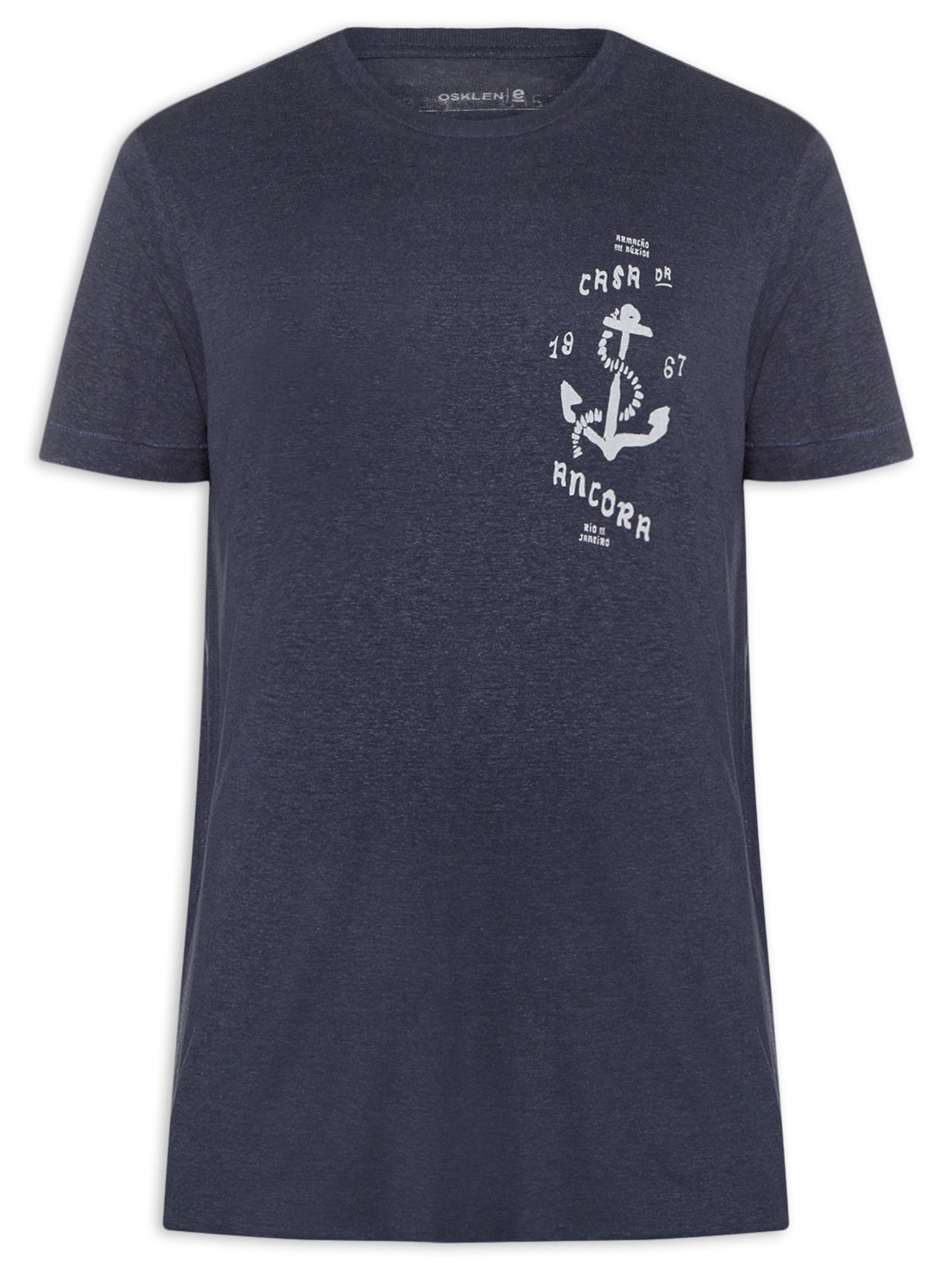 Camiseta Masculina Casa Da Ancora Light Regenerate Life - Azul