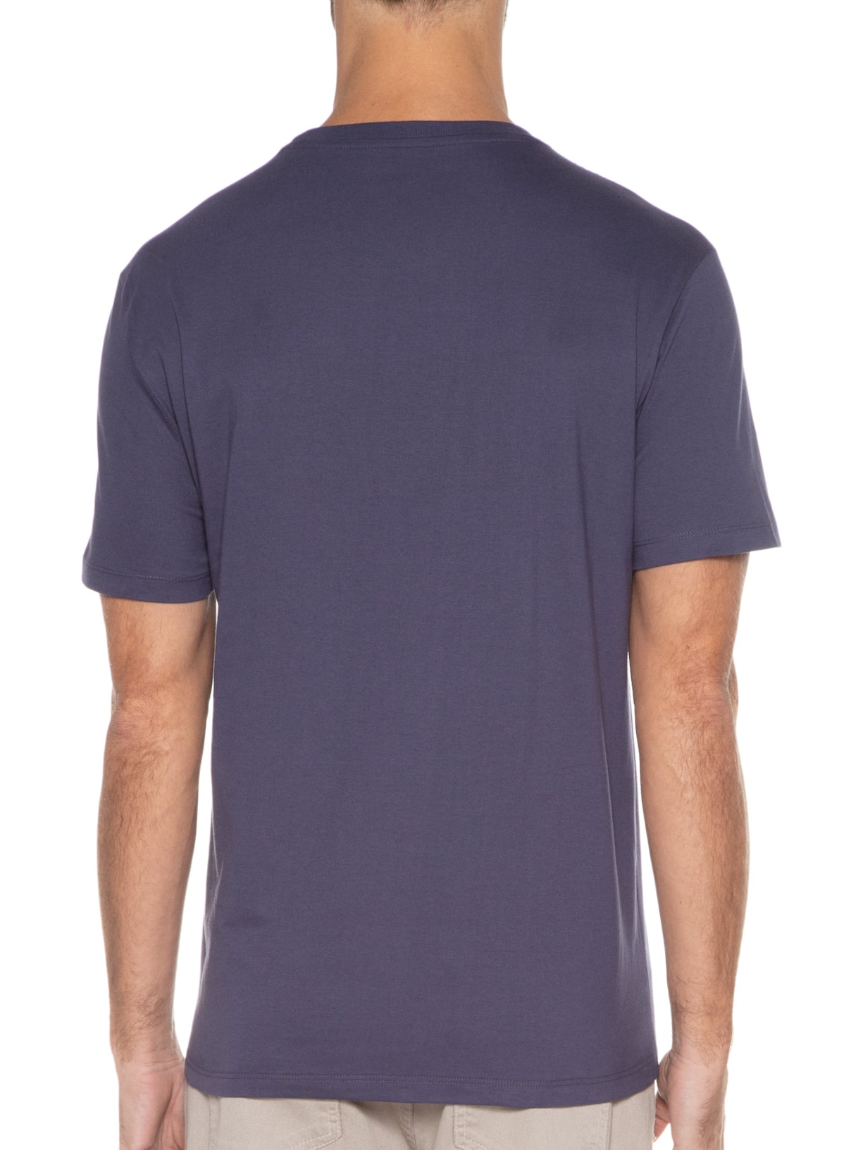 Camiseta Masculina Centered Logo Tee Azul Tommy Jeans