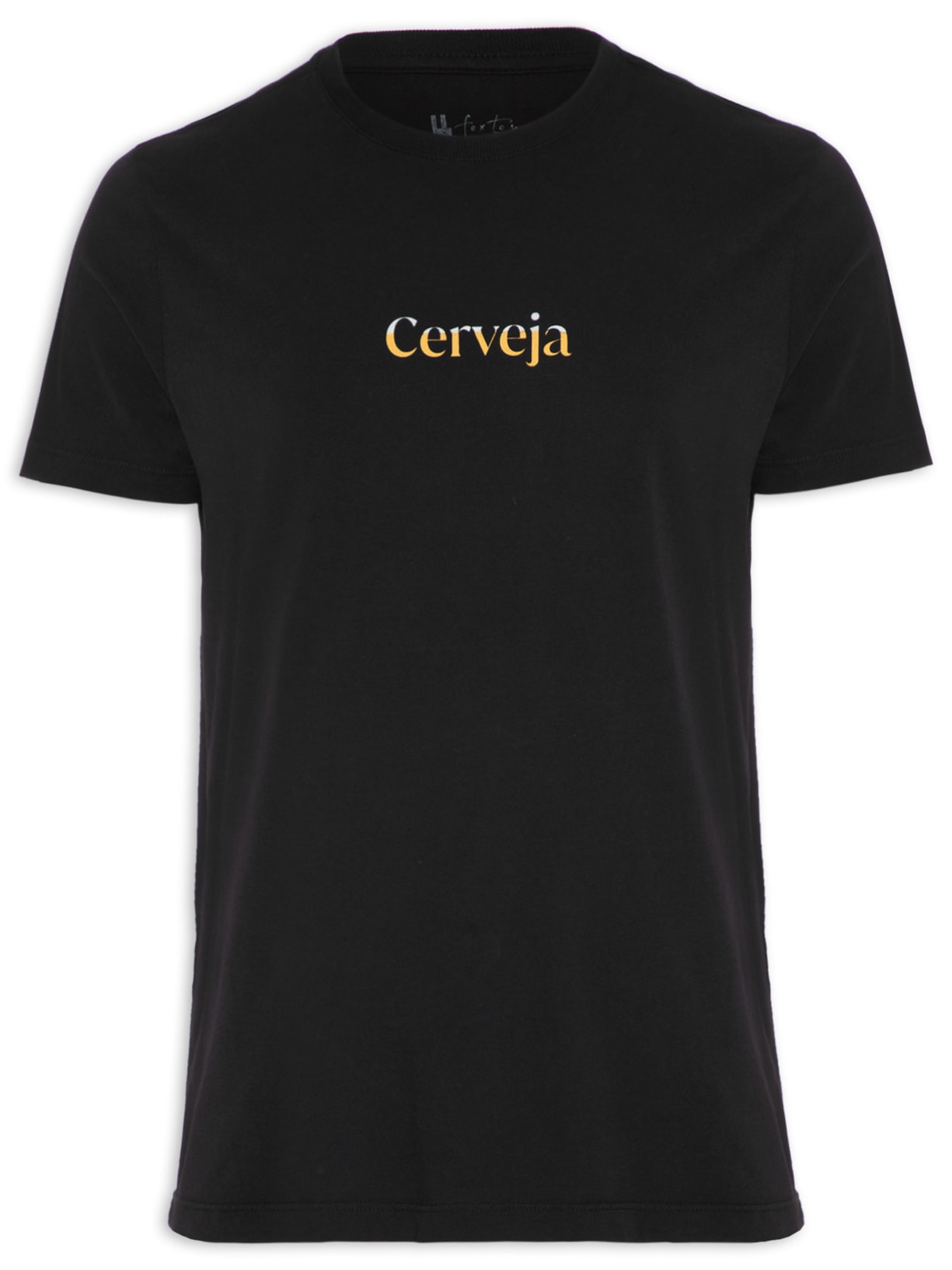 Camiseta Masculina Cerveja - Preto