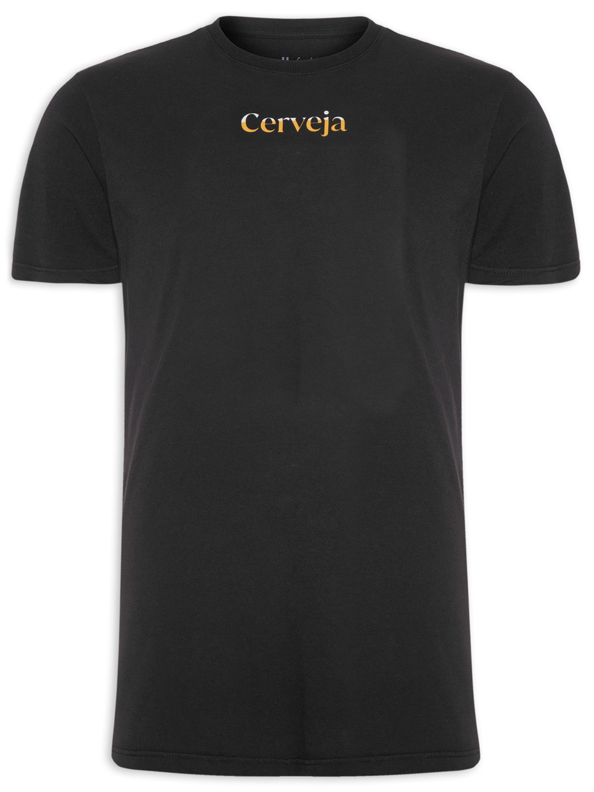Camiseta Masculina Cerveja Tons Preto Foxton