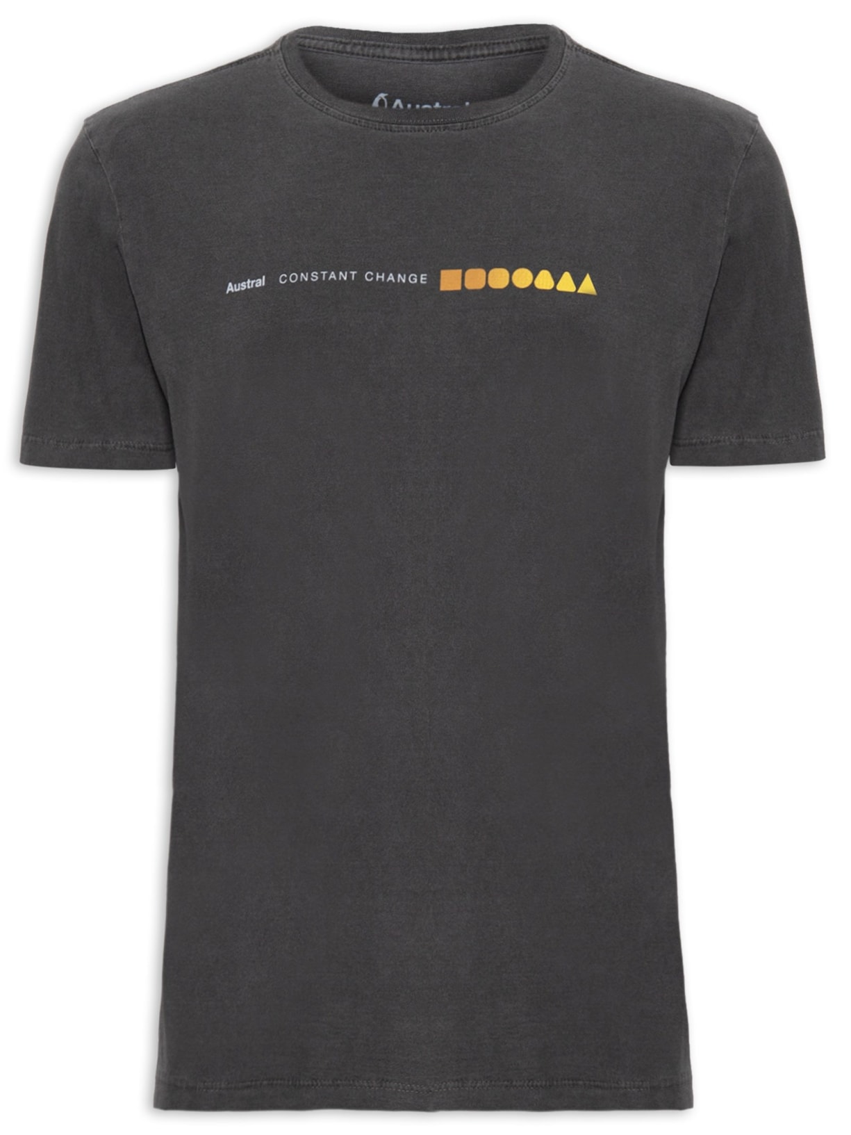 Camiseta Masculina Change - Cinza