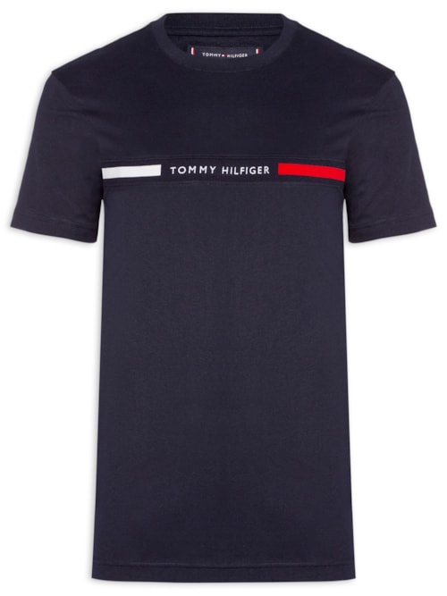Camiseta Masculina Chest Insert Tee - Azul